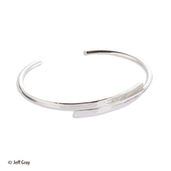 Bracelet by Jeff Gray - sterling silver 