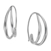 Duo Hoop earring by Ed Levin - large - EA59613